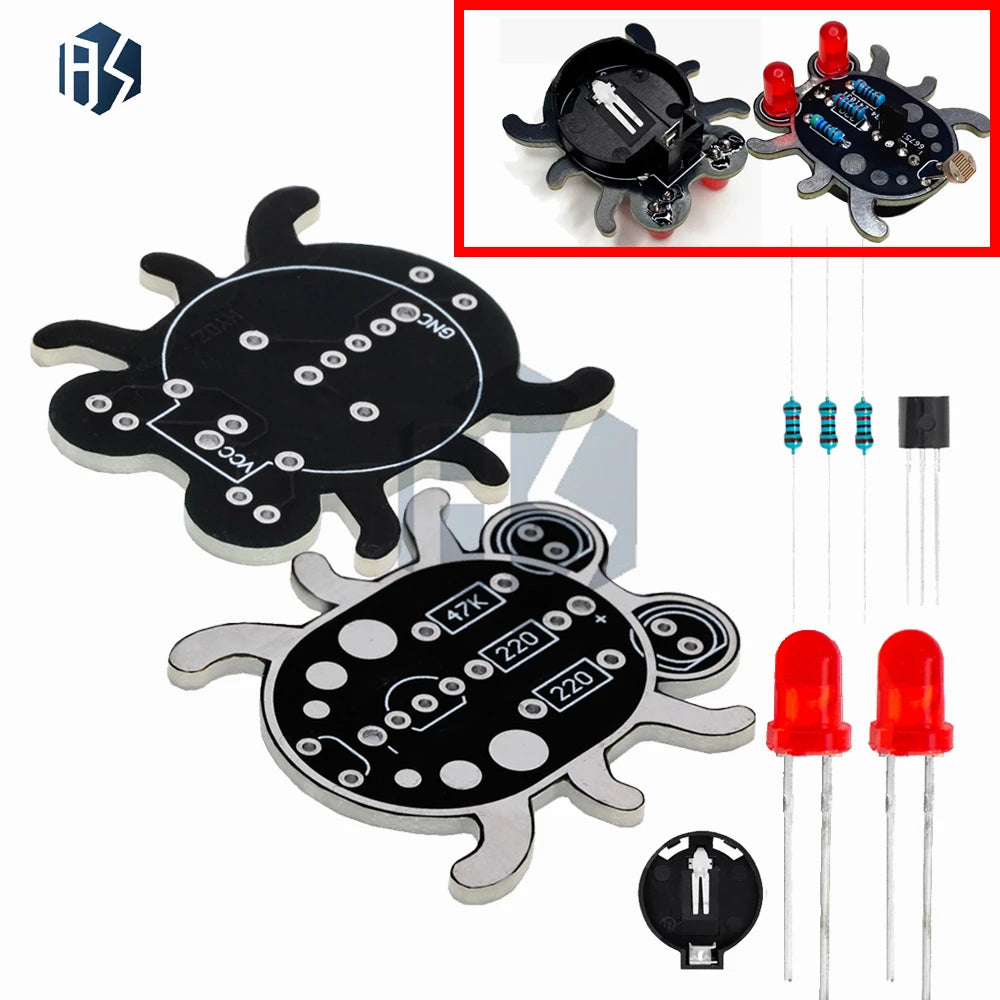 DIY Light-sensing LED Lamp Soldering Practice Electronic Module Zpaxo
