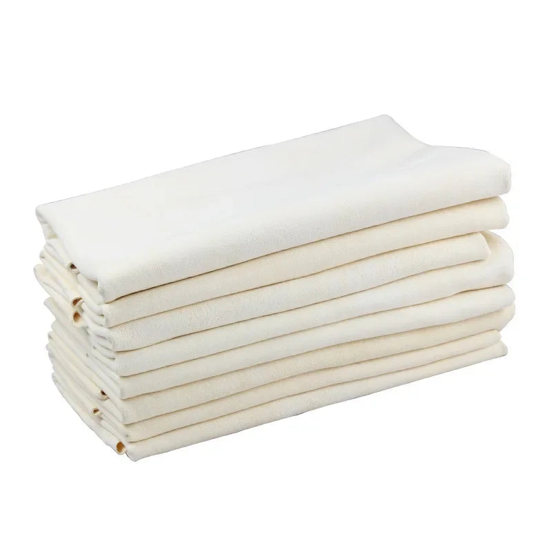 Natural Suede Car Cleaning Cloth Absorbent Towel Household Motorcycle