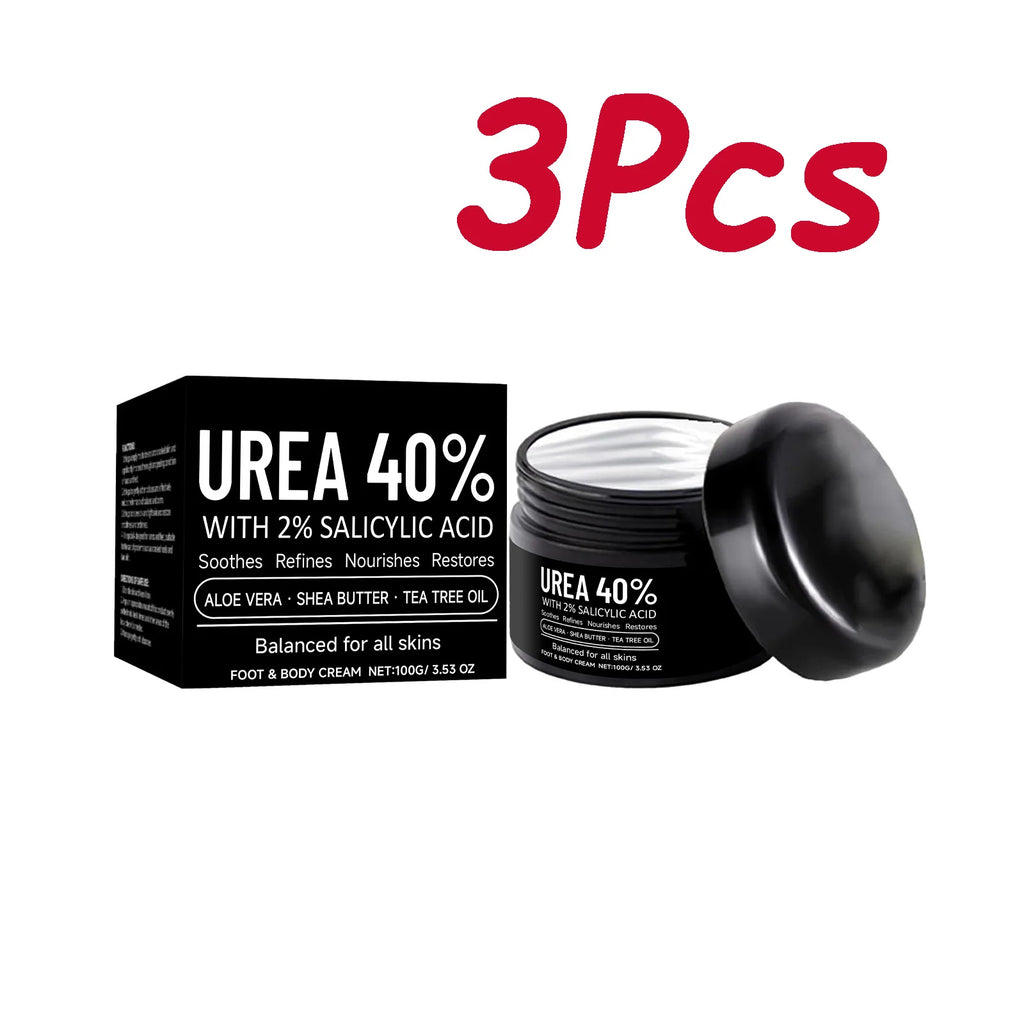 Hoygi 40% Urea Foot & Hand Cream – Cracked Heel Moisturizer Foot & Hand Cream Zpaxo 3 x 100g Boxed