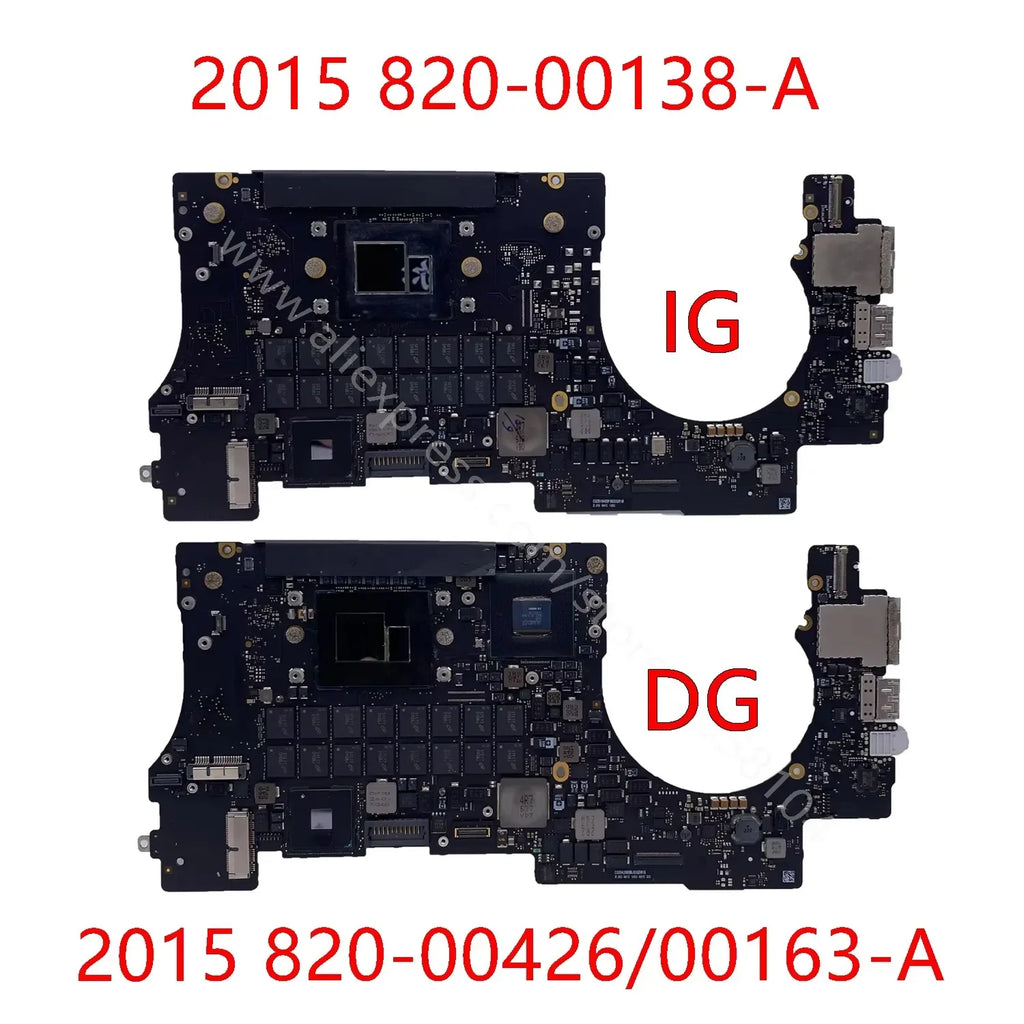 Macbook 15 A1398 Logic Board 820-3332-A 820-3787-A 820-3662-A