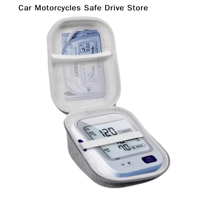 CM1Pcs Home Electronic Measurement EVA Blood Pressure Bag Hard Case