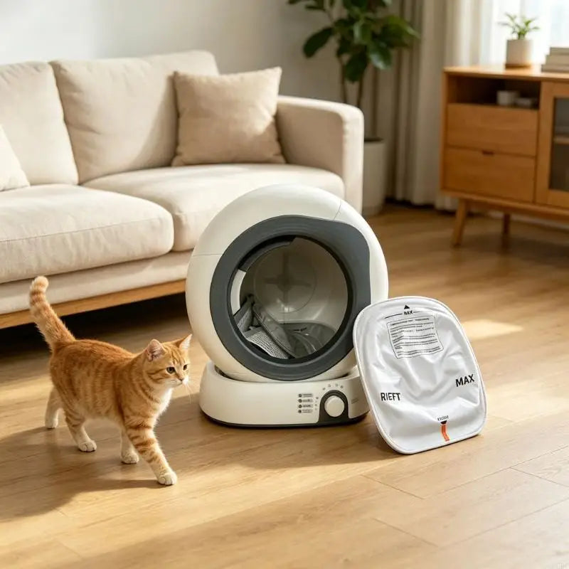 Cats Litter Box Liner Mat Replacement Pad Accessory Automatic Pan