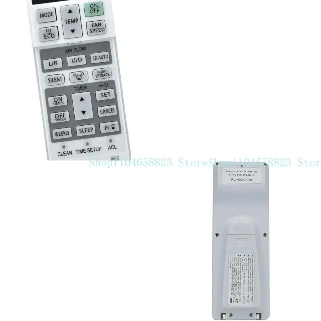 RLA502A700B Air Conditioner Remote Control RLA502A700L RLA502A700S Zpaxo