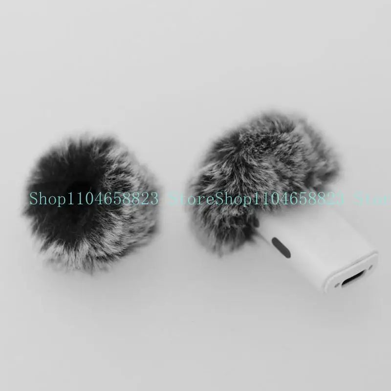 Windscreen Furry Windscreen Mic Cover Microphone Cover Muff Windscreen Cover Replacement for K10 Lavalier Microphone Zpaxo
