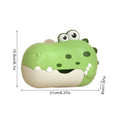 Bath Bubble Maker Electric Music Dinosaur Shape Bubble Machine With Suction Cup Children Bathing Companion For Age 3 Automatic Zpaxo United States green