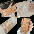 10 Eyeshadow Palette Matte Pearl Fine Shining Pumpkin Tea Milk Earth