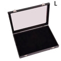 For Medal Jewelry Collection Display Frame Transparent Dustproof Pin Display Box Pin Medal Display Case Badge Storage Box Zpaxo L