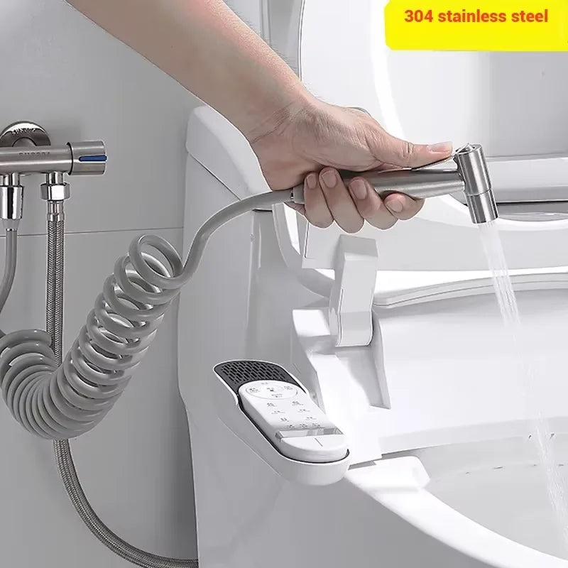 304 Stainless Steel Toilet Companion Spray Gun Set Bathroom Household Douche High Pressure Nozzle Woman Washer Water Gun Zpaxo
