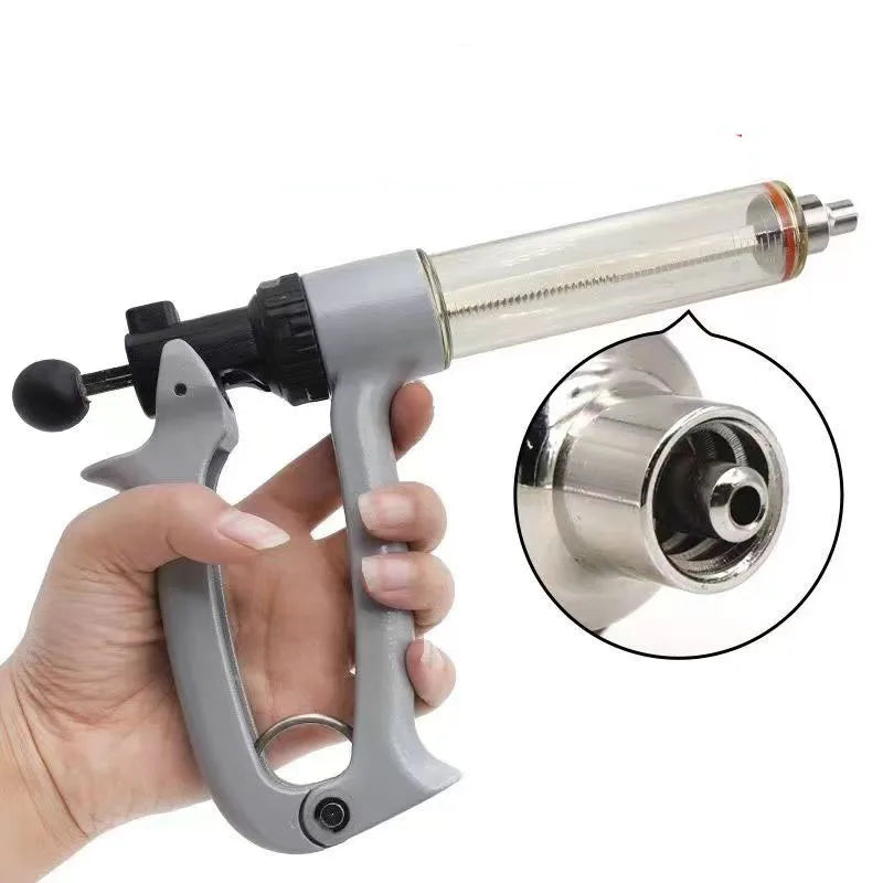 25 Semi-automatic Veterinary Continuous Syringe Animal Injection