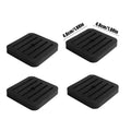 4Pcs Rubber Mount Shock Absorption Anti Slip Durable Anti Vibration Pad for Balcony Air Conditioner Outdoor Unit Outdoor Roofs Zpaxo 1 to 2p