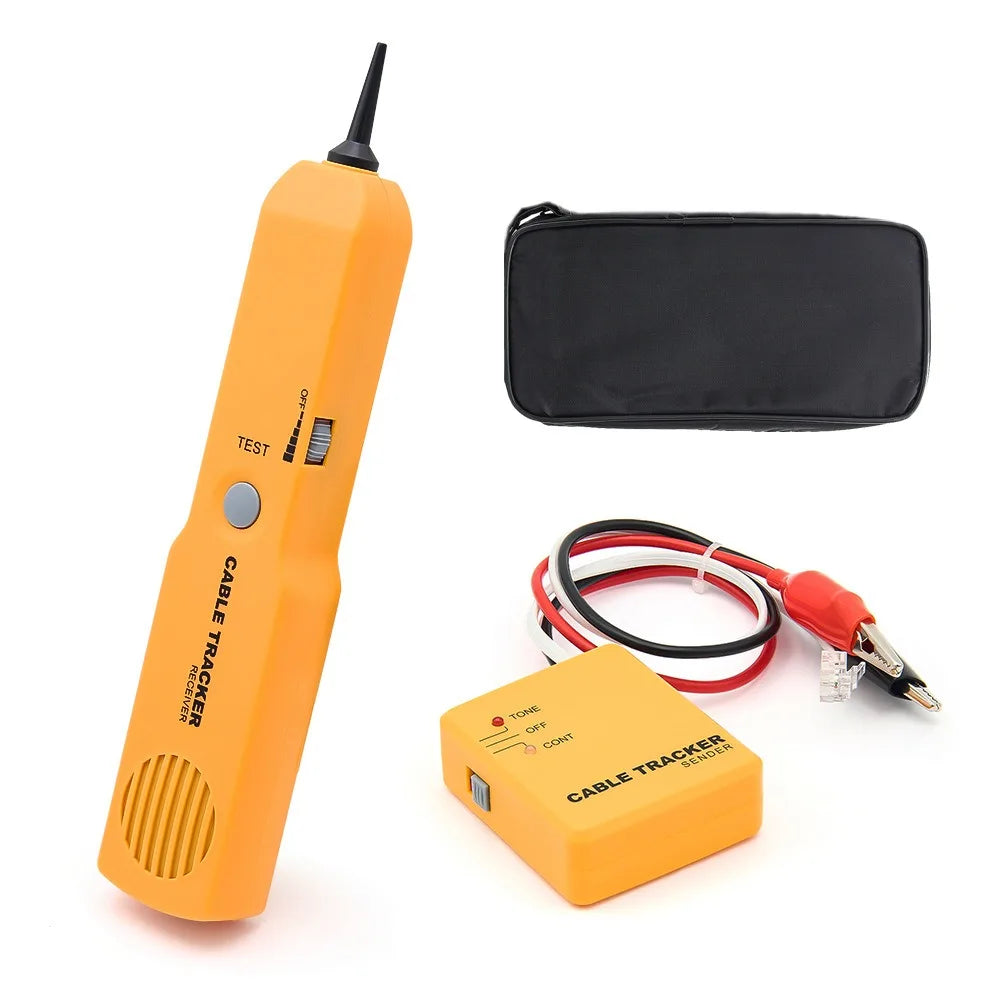 Alligator Clips Short Finder Receiver Support Diagnostic Tools Open Finder Universal Design Fault Finding Cable Tracker Zpaxo Orange