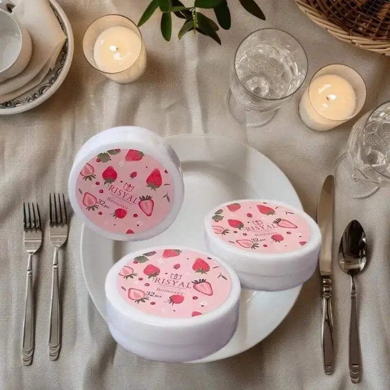 Box Disposable Nail Removal Supplies Natural Safe Polish Glue Towel Zpaxo