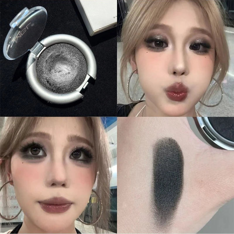 Metallic Eyeshadow Palette Pearl Glitter Creamy Shine Sparkle Eyelid