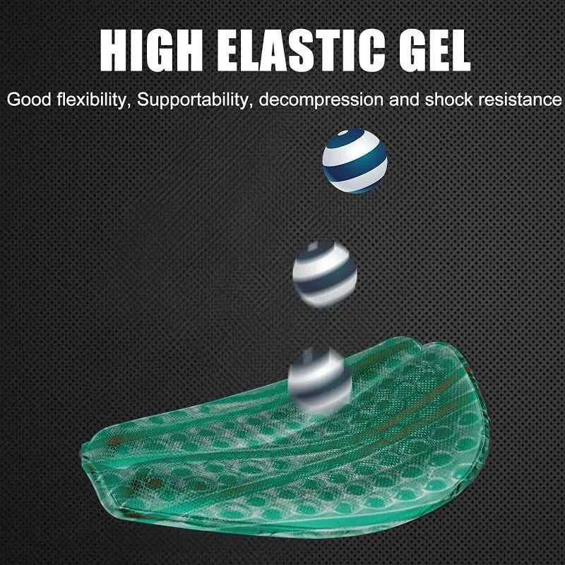 3D Honeycomb Anti-slip Motorcycle Gel Seat Cushion Pressure Relief