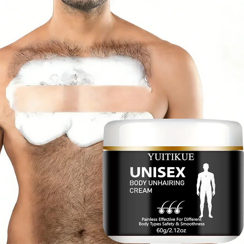 YUITIKUE Body Depilatory Cream – Painless Hair Removal 60g Depilatory Cream Zpaxo