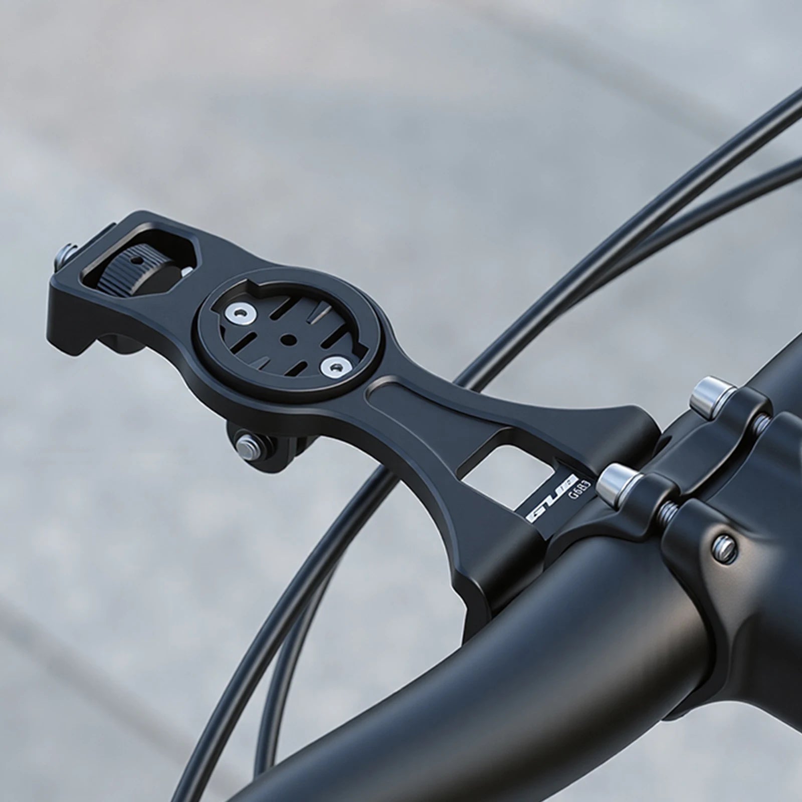 Bike Computer Mount Aluminium Alloy Integrated Handlebar Out Front Zpaxo