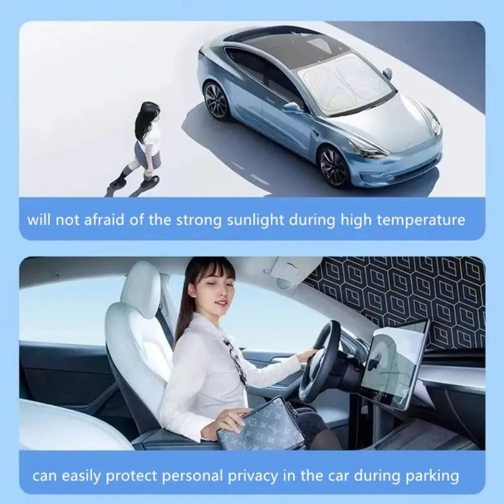 5-Layer Car Windshield Cover Thicken UV Refletive Auto Sun Protection Zpaxo