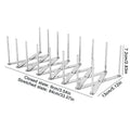 Retractable Storage Rack Space Saving Pot Lid Holder Space-saving