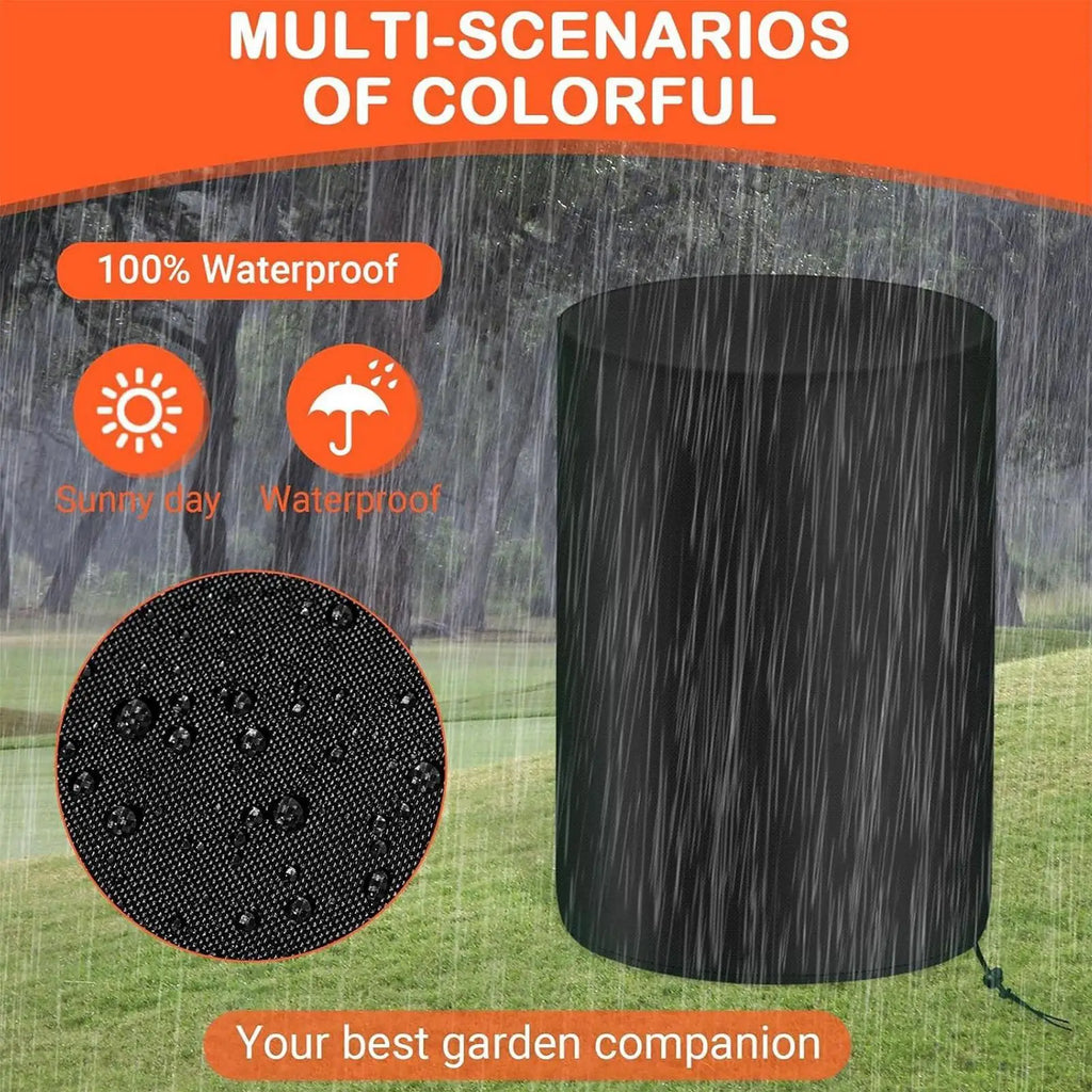 55-Gallon Barrel Cover Water Collection Tank Waterproof Dustproof