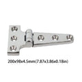 316 Stainless Steel Marine Grade T Hinges Heavy Duty No Noise Boat Hinges Easy Mounting With Screws Heavy Duty Hinges Zpaxo Large