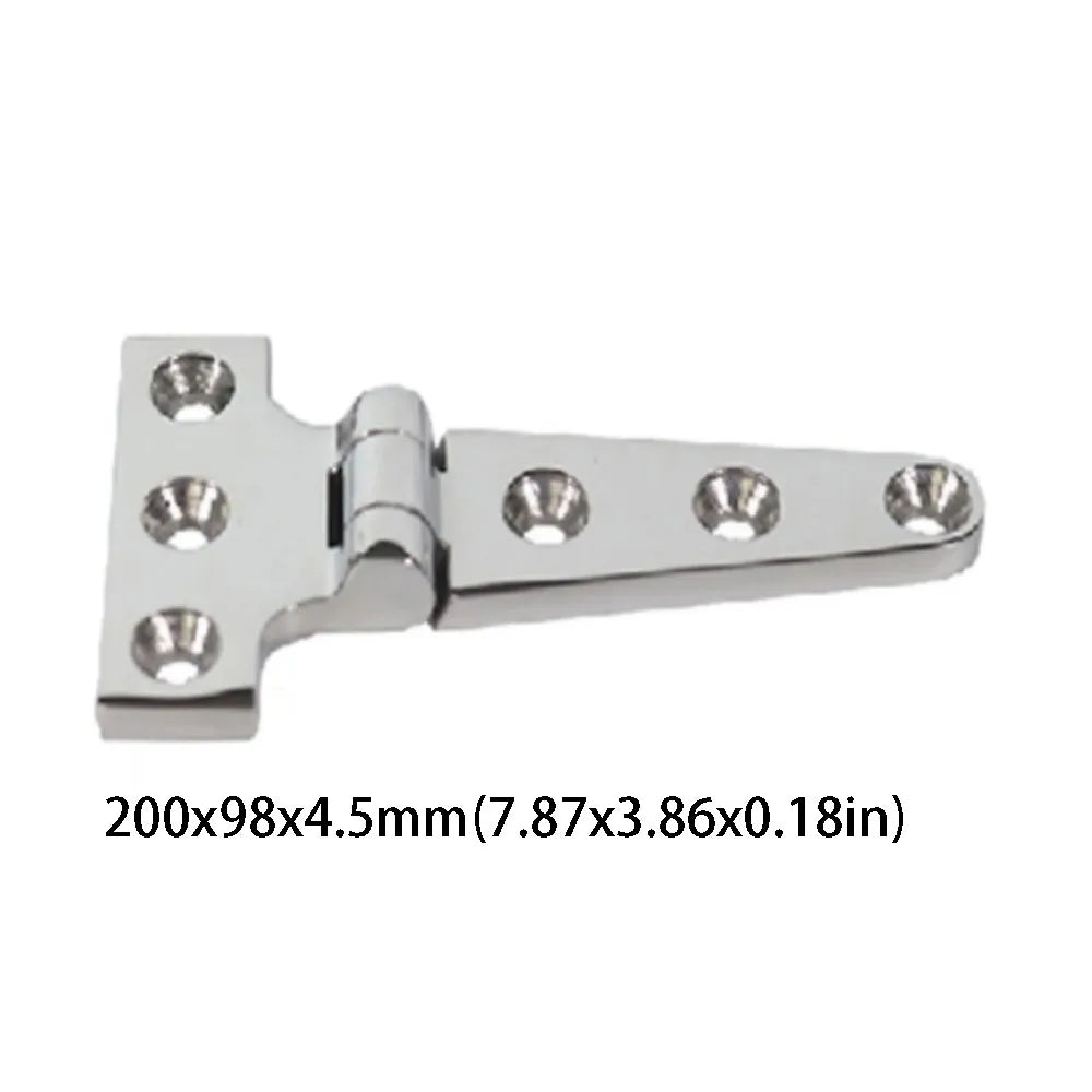316 Stainless Steel Marine Grade T Hinges Heavy Duty No Noise Boat Hinges Easy Mounting With Screws Heavy Duty Hinges Zpaxo Large