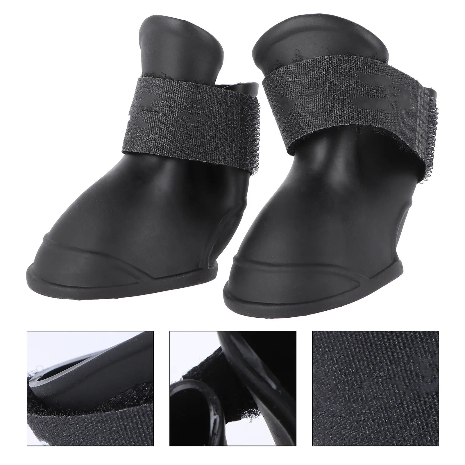 Waterproof Pet Rain Boots Dogs Puppies Candy Flexible Non-toxic PVC
