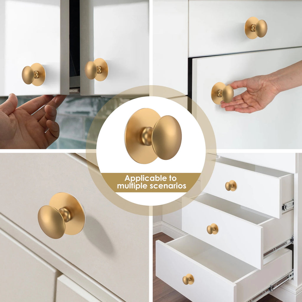 15 PCS Self-Adhesive Handles Kitchen 37MM Stainless Steel Drawer Knobs Cabinet Handles No Drilling Required Cupboard Drawers New Zpaxo
