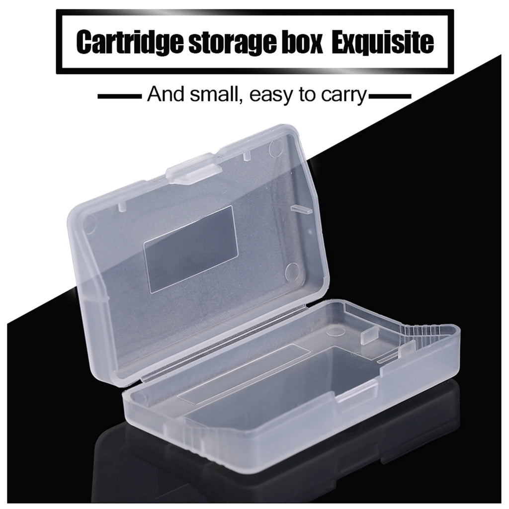 10pcs Transparent Anti Dust Cover Cartridge Game Case Box for Game Boy Advance GBA Zpaxo