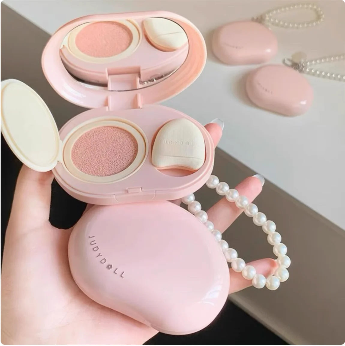 Judydoll Cushion Brightening Concealer Puff Long Lasting Waterproof Zpaxo