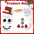 Fridge Stickers Door Decals Christmas Decorations Funny Home Decor