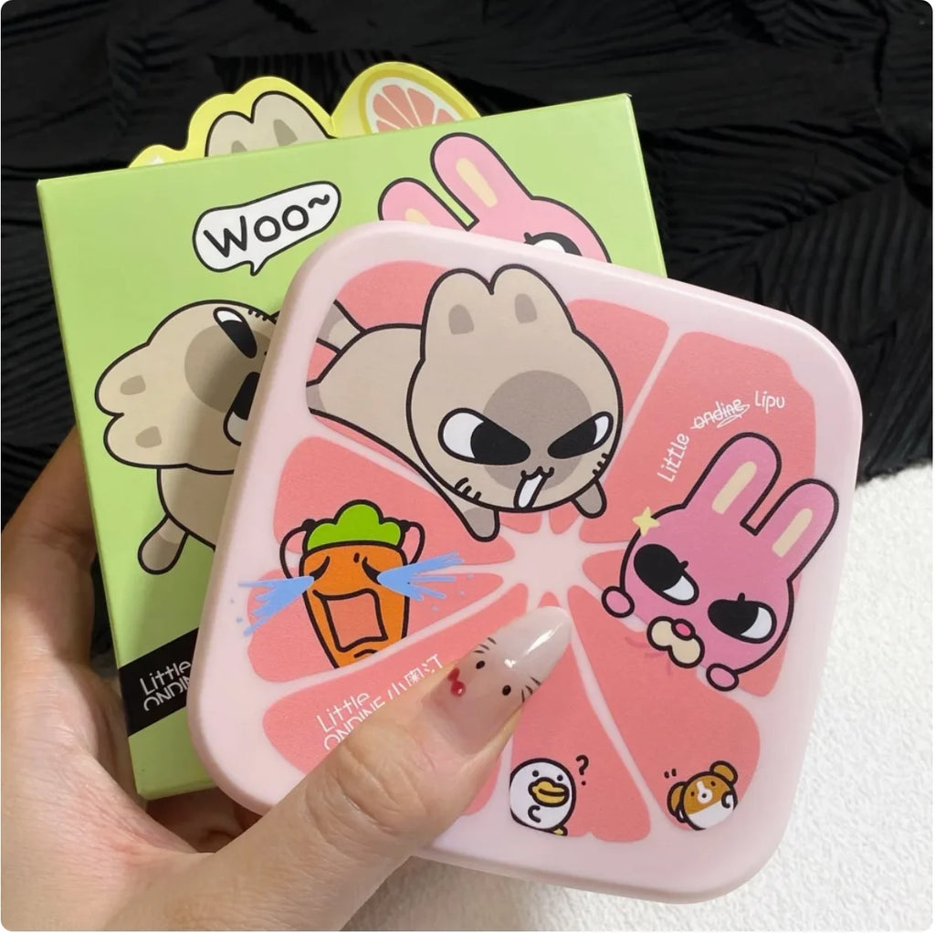 Little Ondine 5 Colors Eyeshadow Palette Multiple Cute Carton Matte Zpaxo