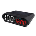 HUD Car Head Up Display Portable Universal Windshield Projector KMH Zpaxo Black