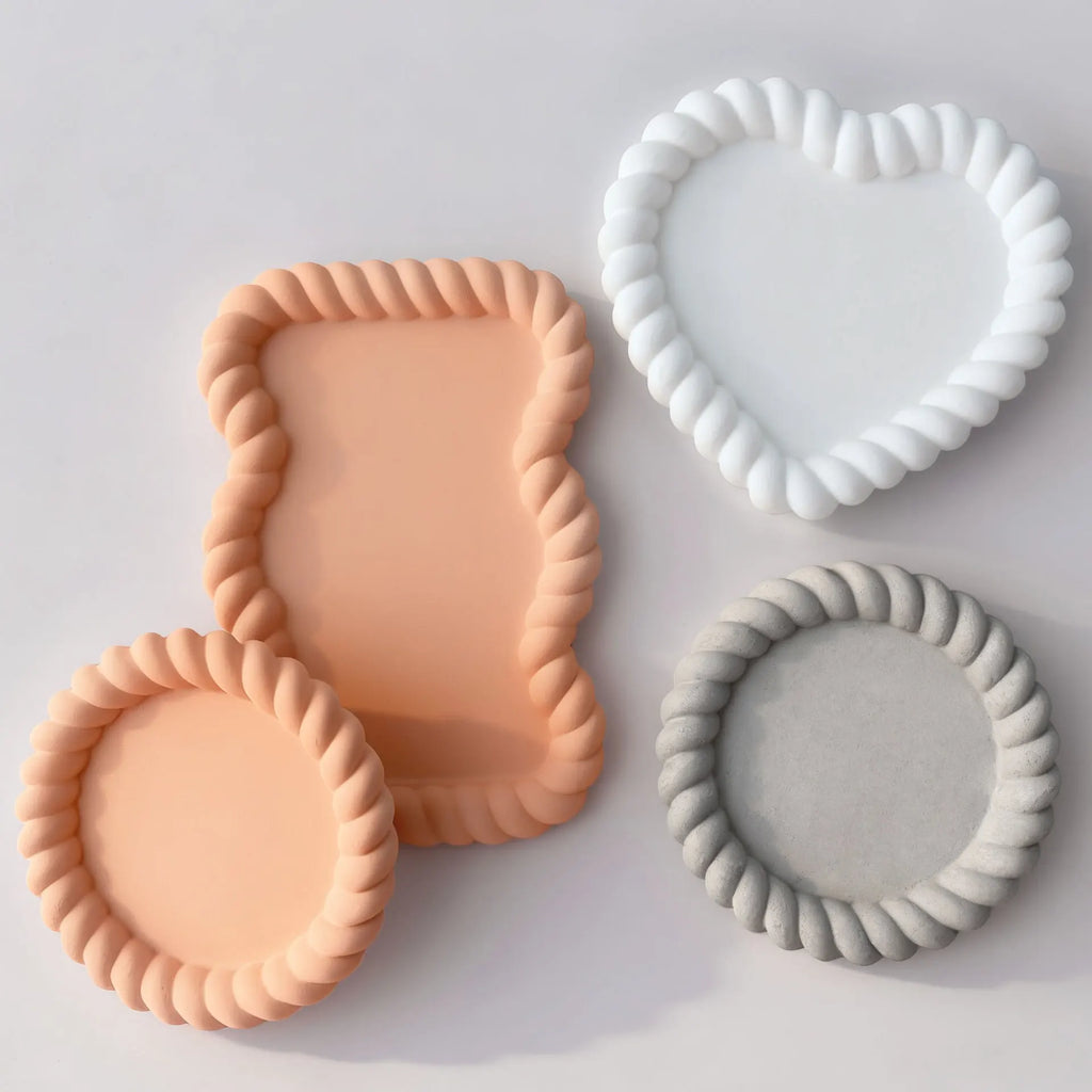 Silicone Resin Casting Mold – DIY Tray, Coaster & Organizer
