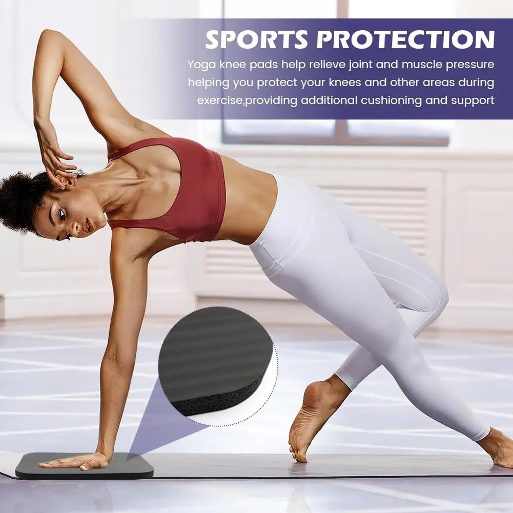Non-Slip Yoga Knee & Elbow Foam Pad – 1/3/5 Pack | 15mm NBR