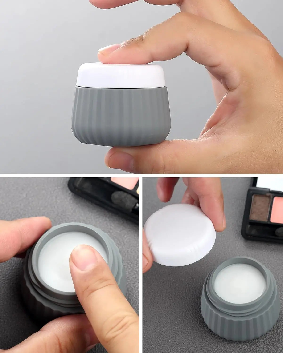 Mrsdry Travel Bottles TSA Approved Toiletries Leak Proof Silicone