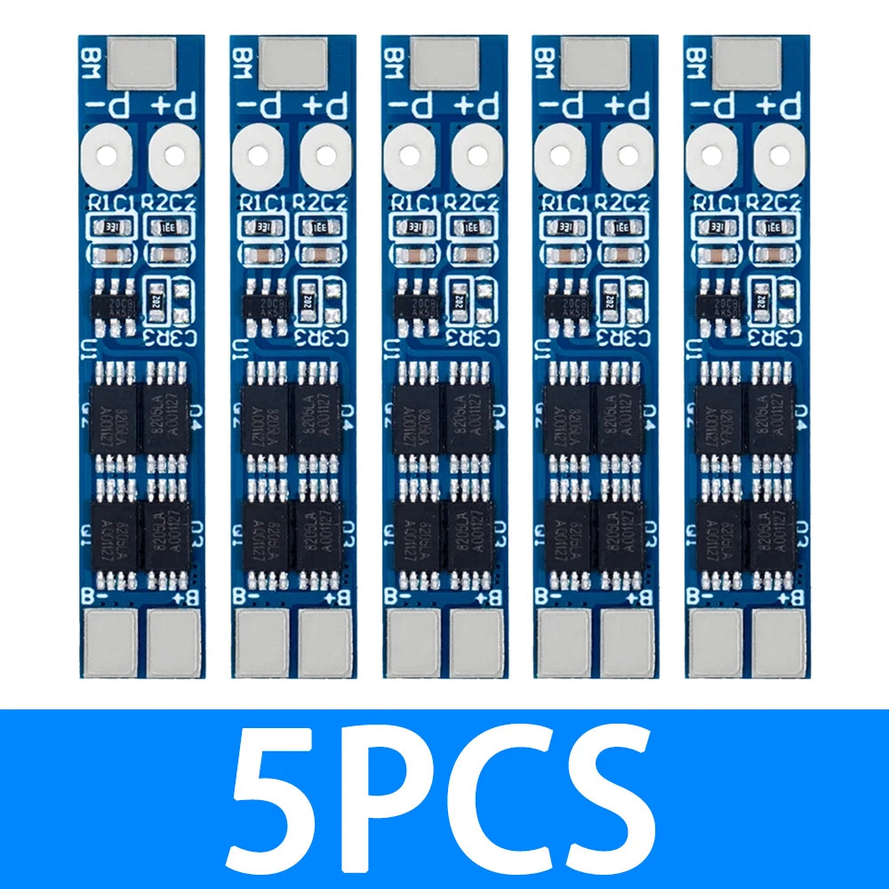 2S 7 4V 8A 18650 Battery Management System Triple Protection Board Zpaxo 5pcs