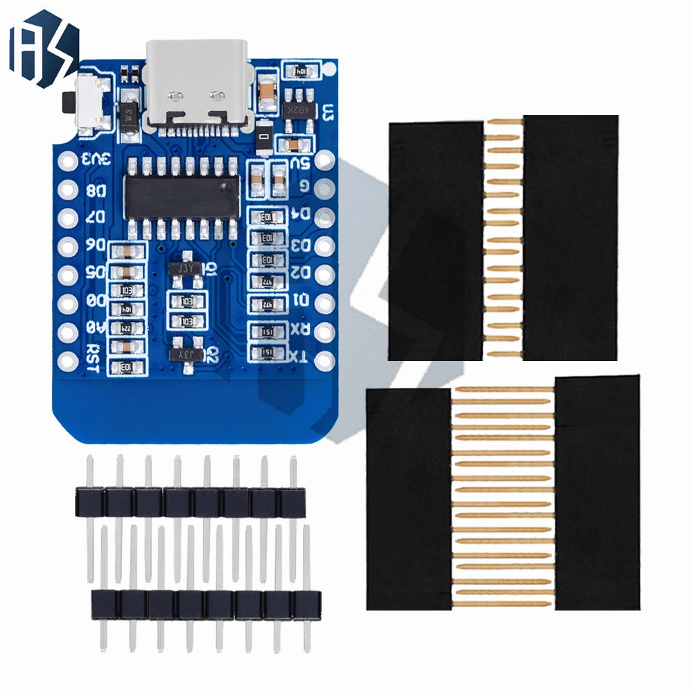 Wemos D1 Mini Wifi Board ESP8266 ESP-12F Module Type-c Micro USB Zpaxo