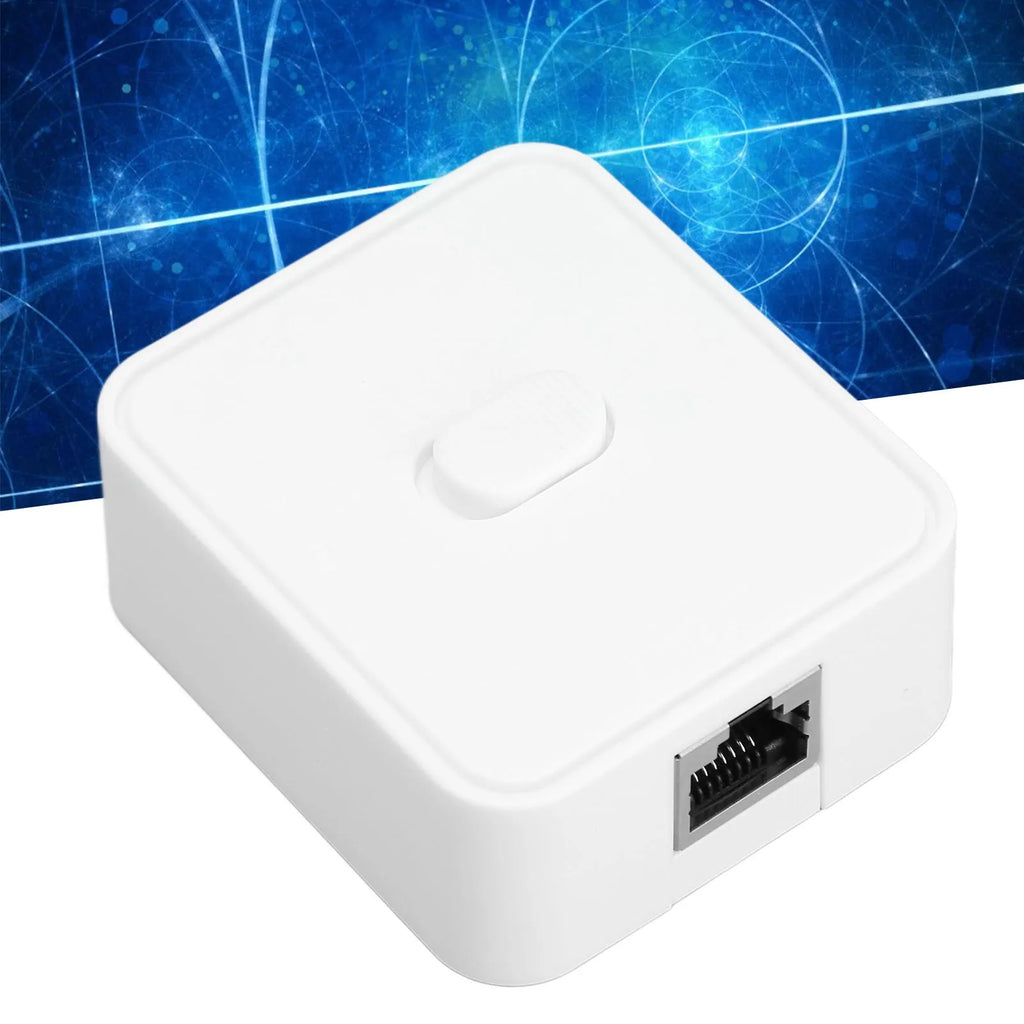Gigabit Network Switch 2 Port 10 100 1000Mbps 1 Out Poe Extender RJ45