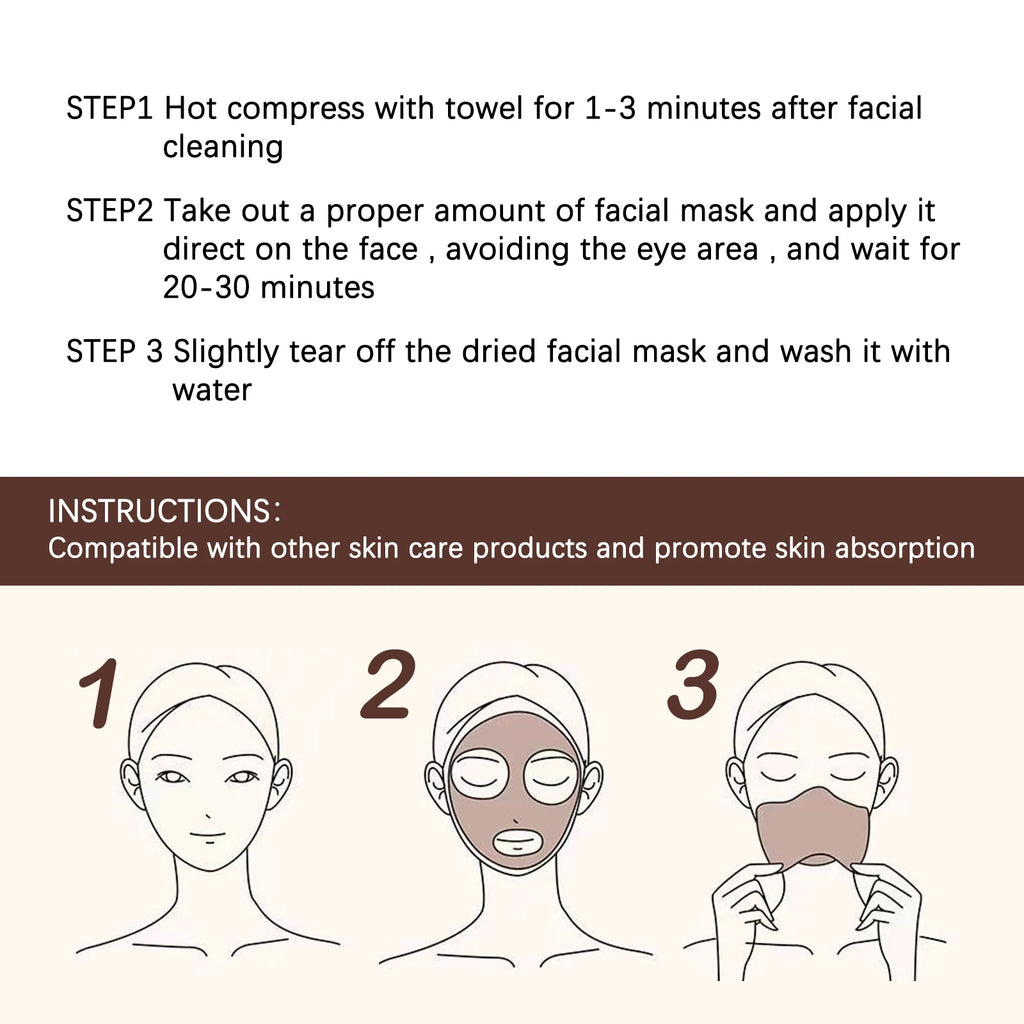 Jaysuing Firming Brightening Peel-Off Facial Mask 100g Peel-Off Face Mask Zpaxo