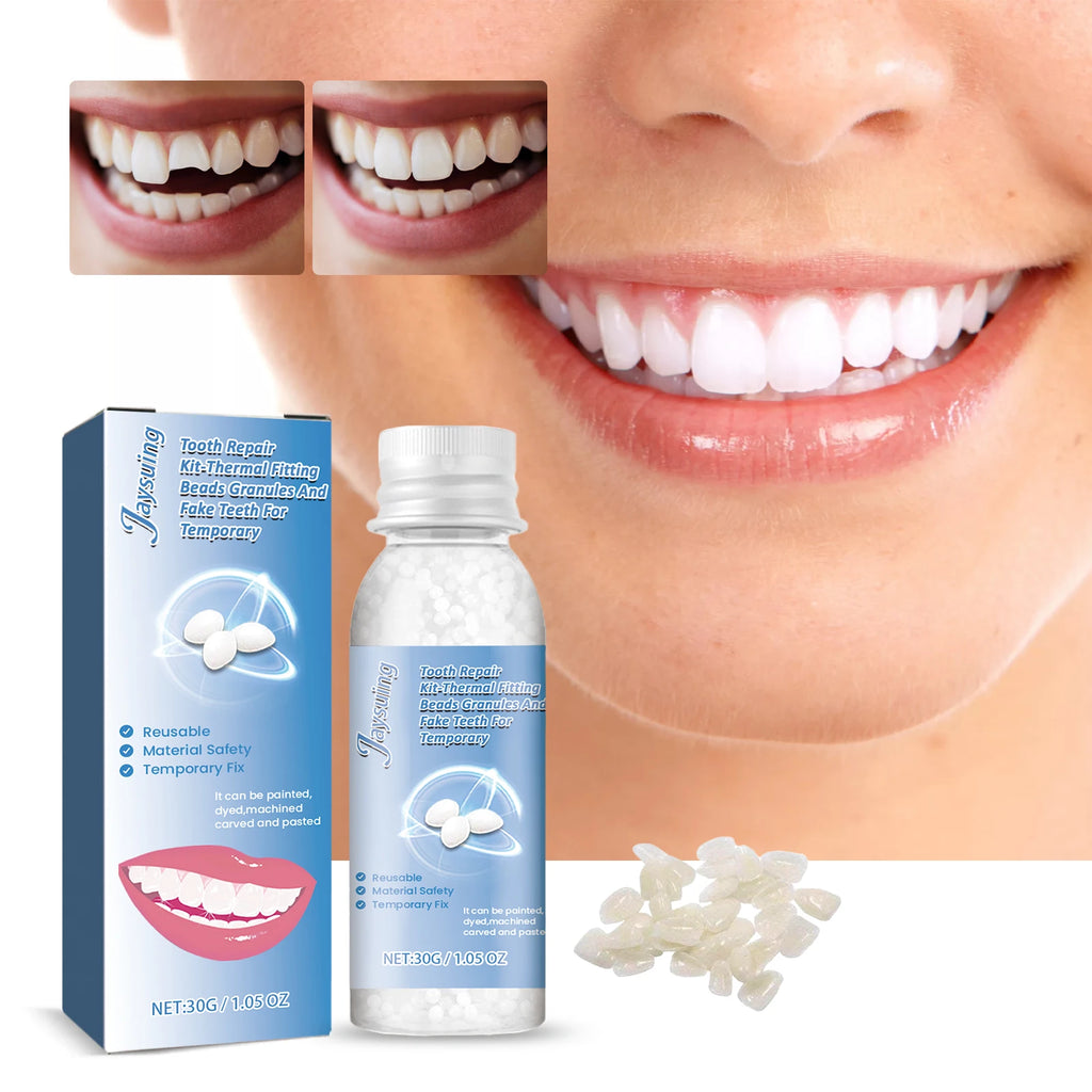Temporary Tooth Repair KitFor Halloween makeup, fix gaps, cavities and broken teeth with moldable dental resin Zpaxo