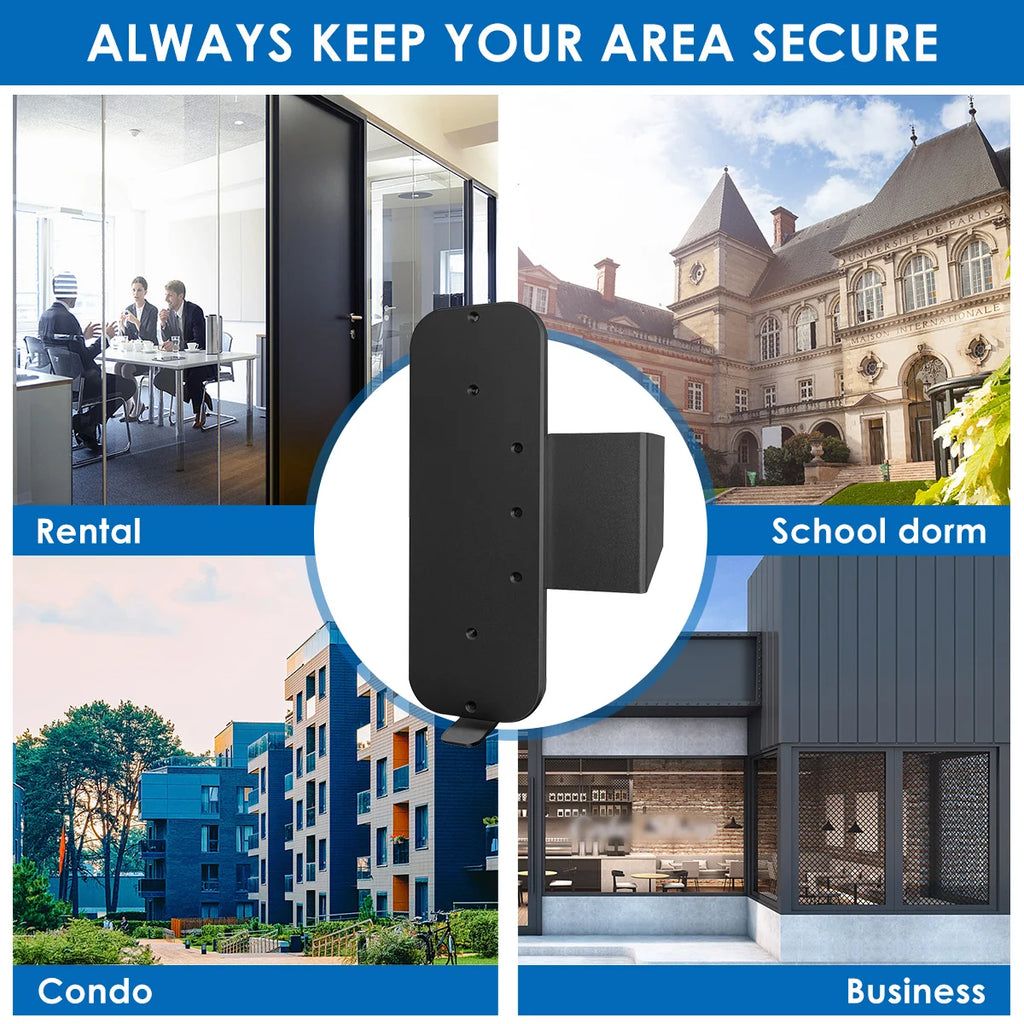 No Drill Anti Theft Doorbell Mount Camera Mount with Double Screw Fixing Doorbell Mount for Ring/Blink Wireless Video Doorbell Zpaxo