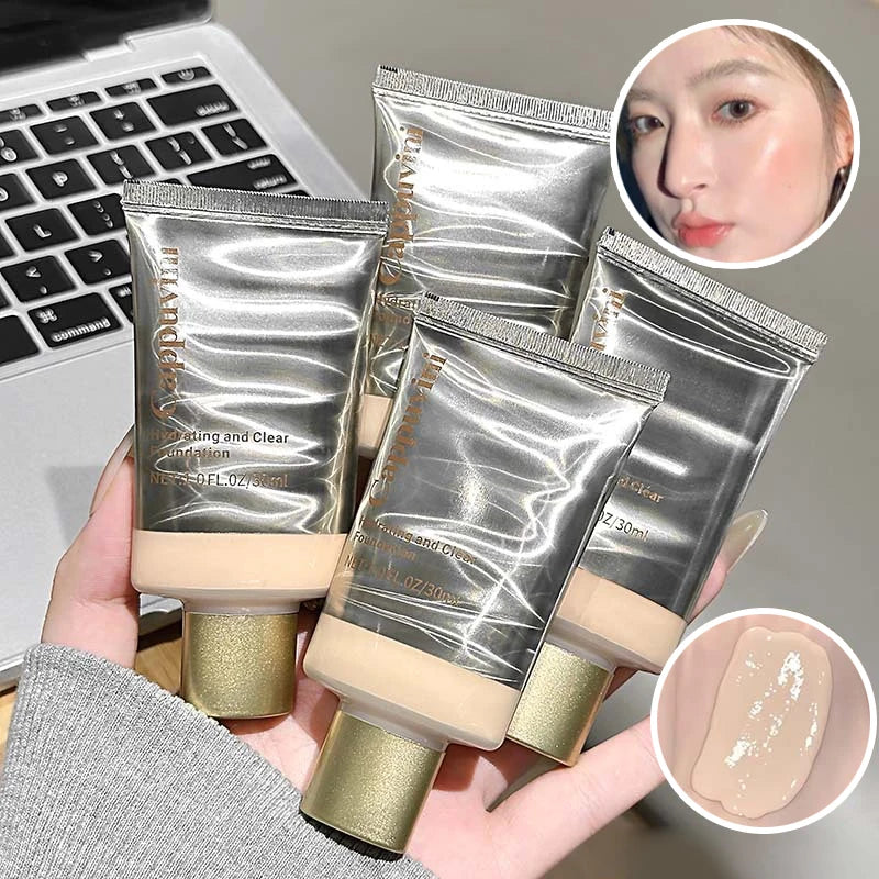 CAPPUVINI Moisturizing and Clearing Foundation Liquid-Moisturizing,Fine and Smooth, Nourishes Skin,Provides Natural Concealment Zpaxo