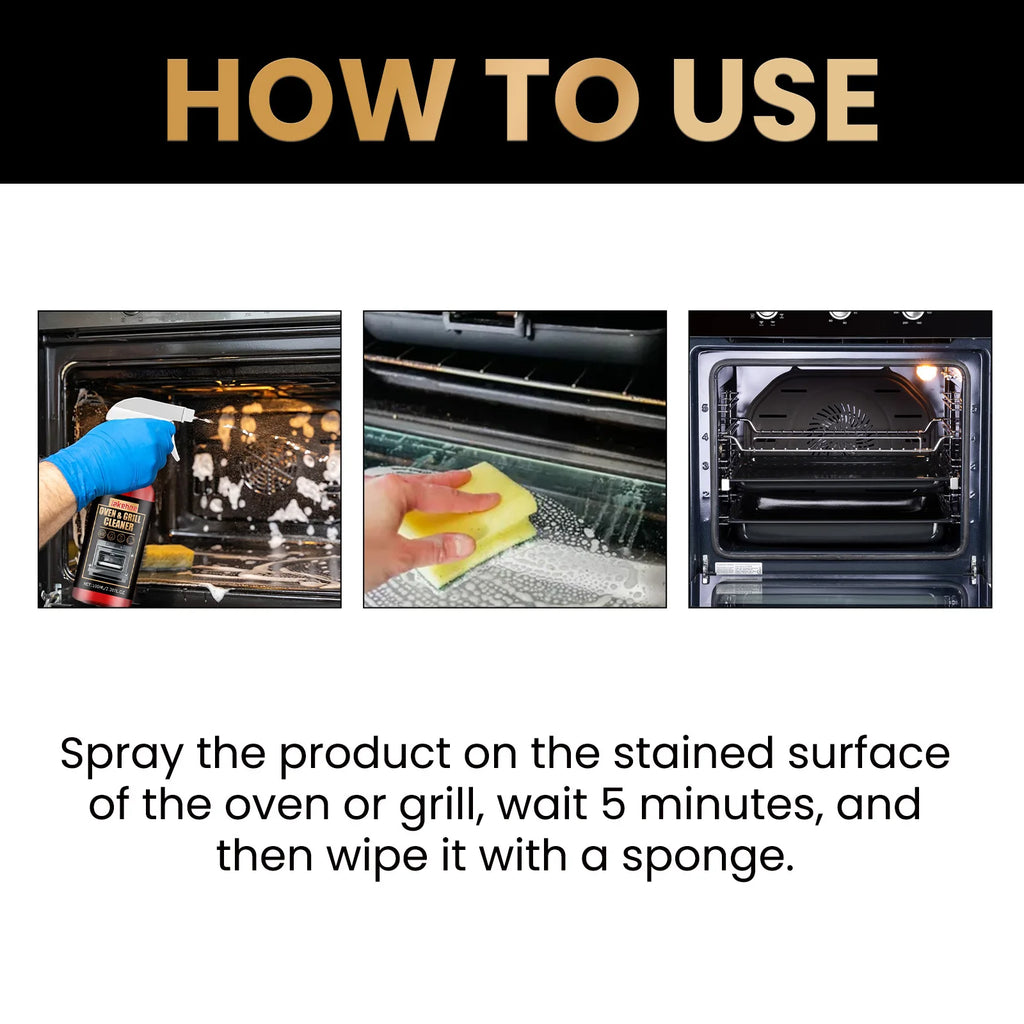 JAKEHOE Oven & Stove Foam Cleaner – Cuts Grease & Grime Fast Oven Foam Cleaner Zpaxo