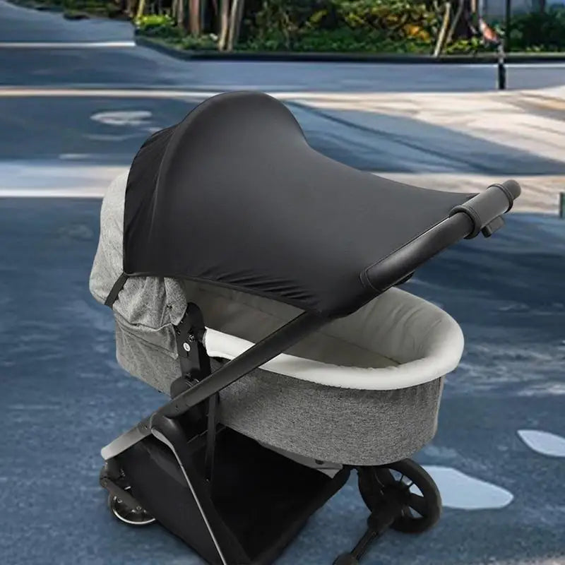 Stroller Sun Shade Foldable Adjustable UV Protection Net Sunshade Zpaxo