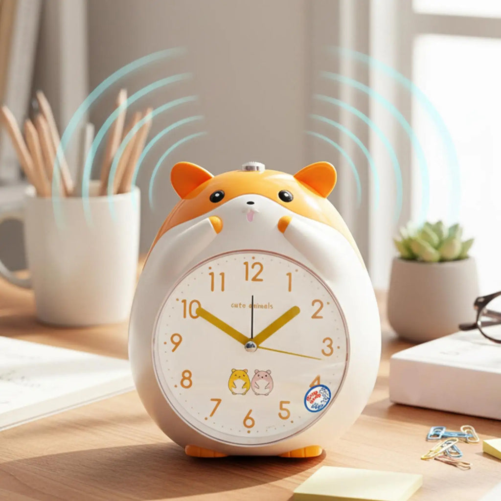 Alarm Clocks Kids Adorable Sing Talk Speaker Animal Design Clock Ages