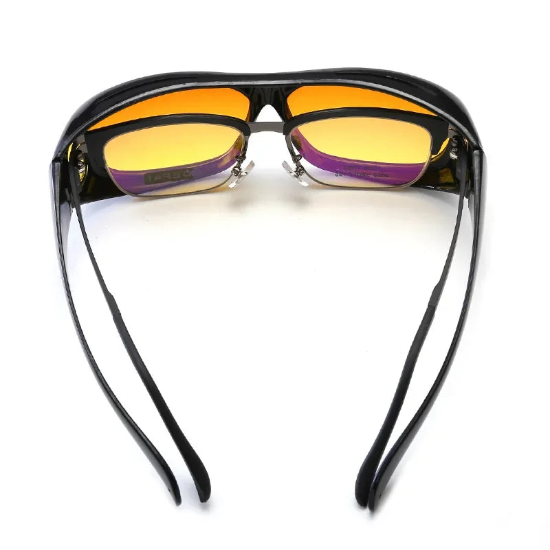 Night Vision Sunglasses Car Driving Glasses Driver Goggles Unisex Sun