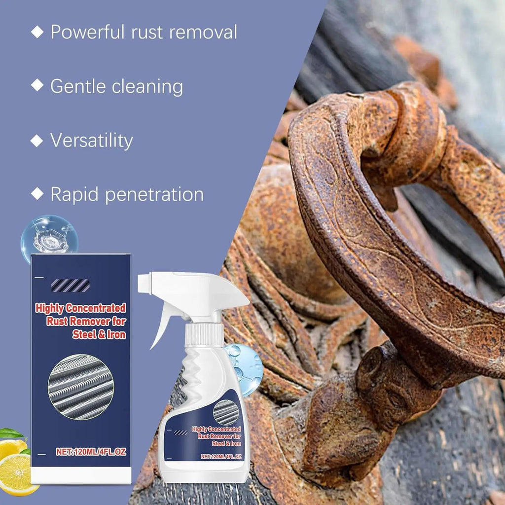 Rust Remover Metal Heavy Duty Cleaner Copper Brass Iron Aluminum