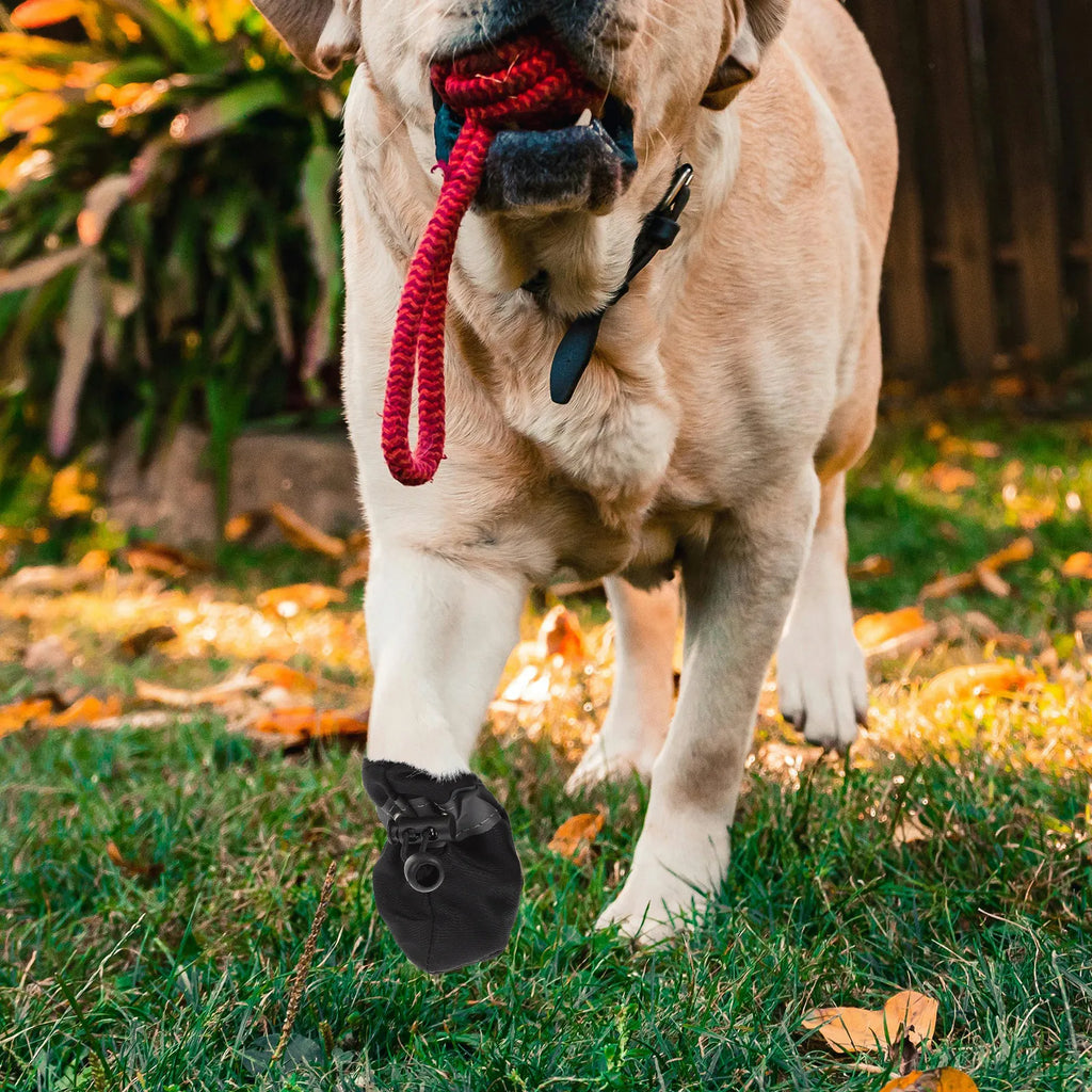 Drawstring Dog Booties Small Dogs Nonslip Waterproof Breathable Puppy