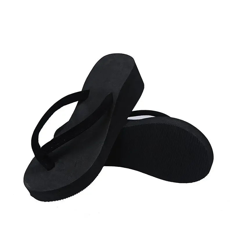 Slippers Bohemian Shoes Platform Ladies Sandals Wedges Beach Home Zpaxo