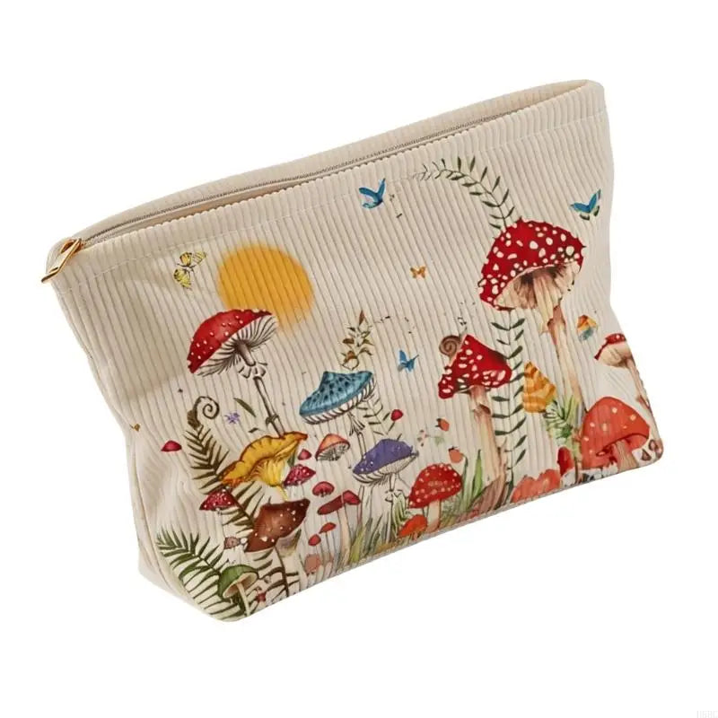 Lovely Moon Mushroom Designs Corduroy Carry All Daily Organization